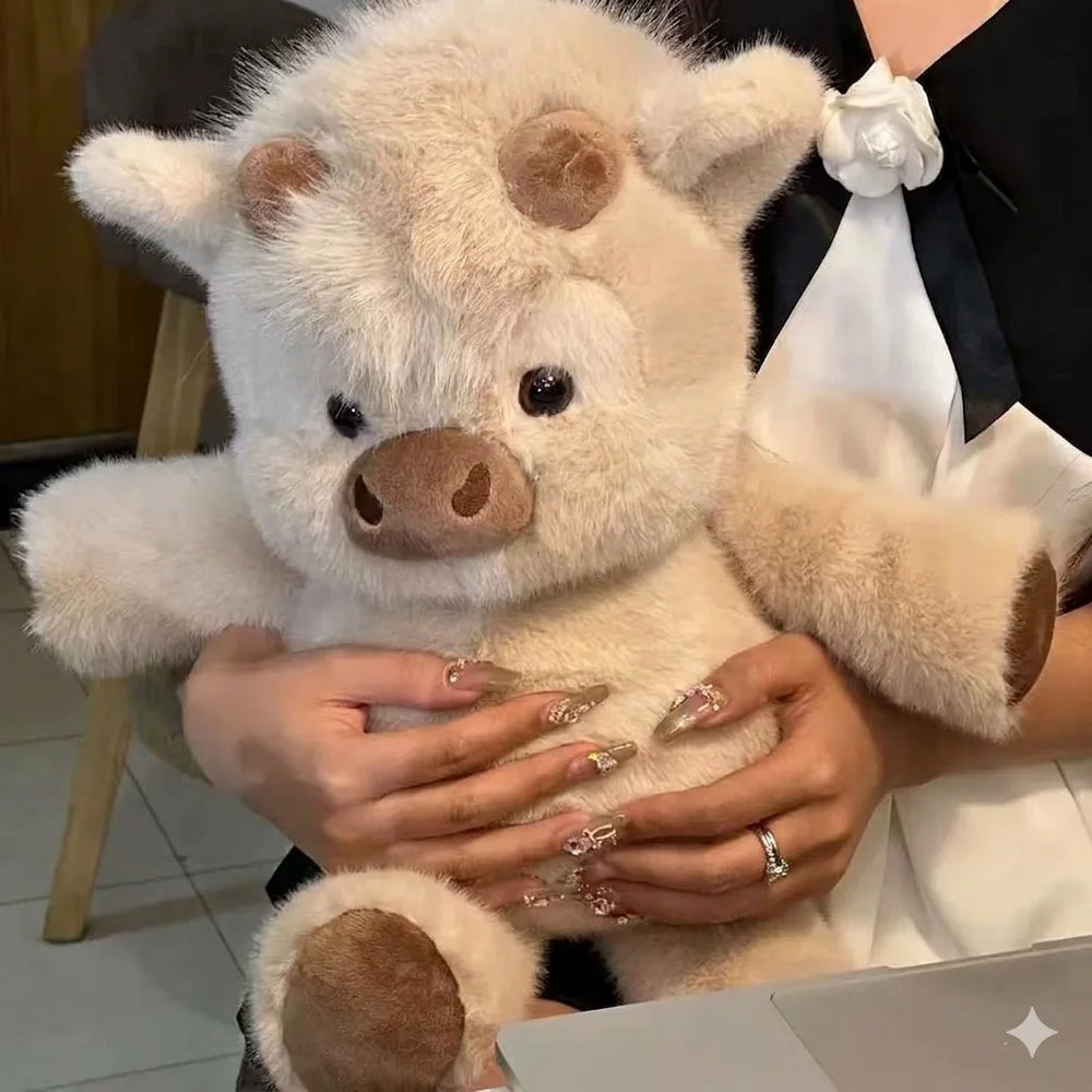 MochiMoo Kalb Plüschtier — Kawaii Kalb Plüschtier 45 cm
