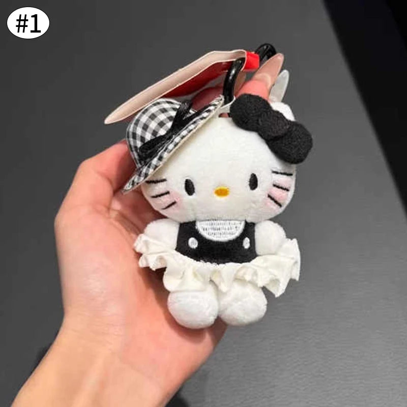 Plush Hello Kitty Keychain — Porte-clés Hello Kitty Kawaii