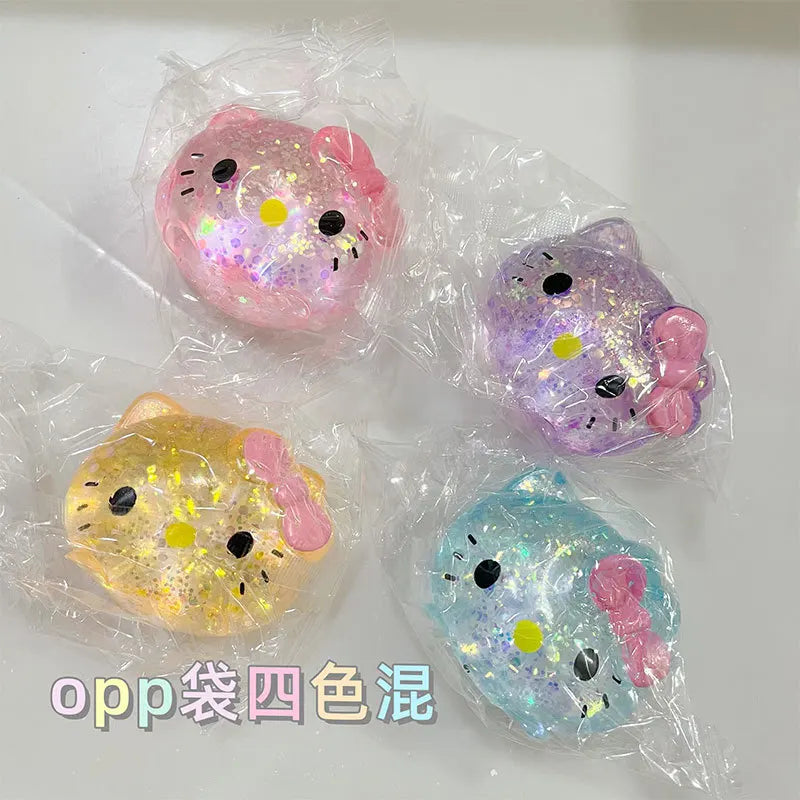 Hello Kitty Squishy — Anti-Stress Glitzer Kawaii